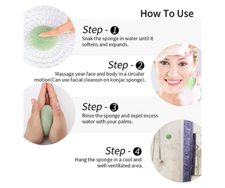 KONJAC FACIAL SPONGE