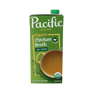 Pacific Foods Low Sodium Organic Free Range Chicken Broth 32oz