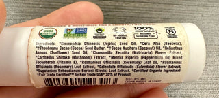 Eco Lips Lip Food Plump Organic Lip Balm, Rosemary Mint 0.15 OZ.